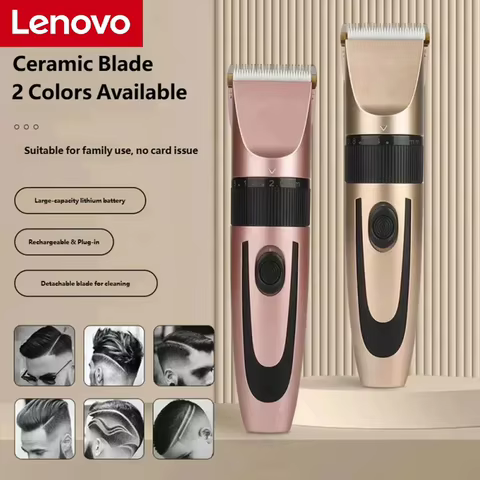Máquina de Corte de Cabelo Lenovo Profissional
