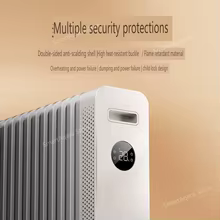 Aquecedor Elétrico Portátil Mijia Graphene Oil 2200W Thumbnail 3