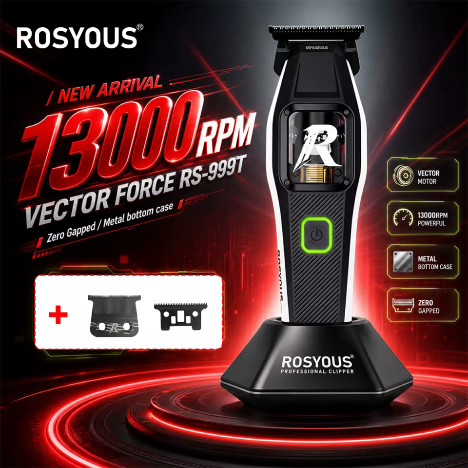 Máquina de Cortar Cabelo ROSYOUS RS-999T