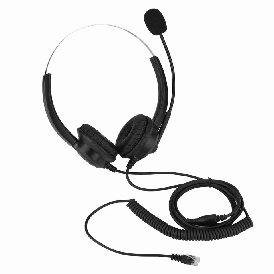 Headset Call Center 330° Rotativo