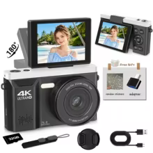Câmera Digital 4K Vlogging 75MP Thumbnail 1