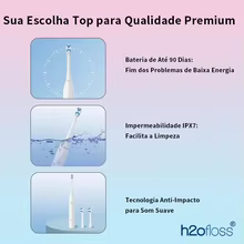 Escova Sônica H2ofloss 38000 VPM Thumbnail 4