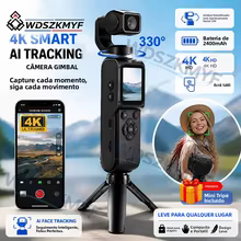 Câmera de Ação 4K WiFi com Tela Rotativa Thumbnail 1