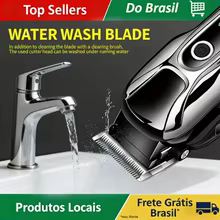 Aparador de Cabelo Profissional Sem Fio Thumbnail 2