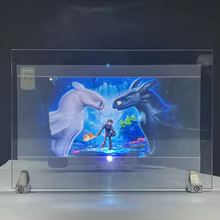 Tela de Projeção Holográfica 4K HD Transparente Thumbnail 3