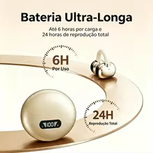 Fone Bluetooth 6.0 KEBIDUMEI com Cancelamento de Ruído Thumbnail 2