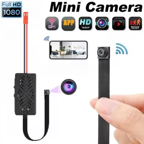 Mini Câmera WiFi 1080P DIY