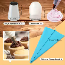 Kit de Pontas de Bolo de Aço Inoxidável Thumbnail 6