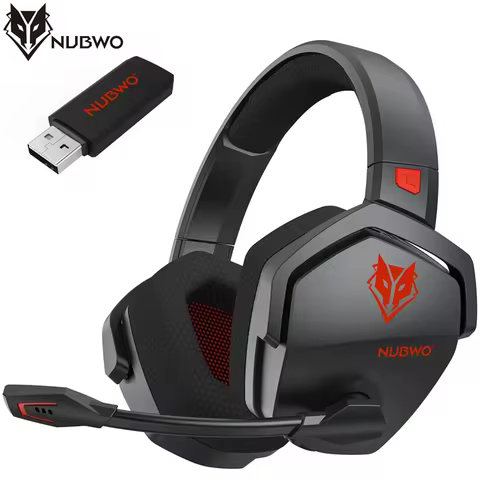 NUBWO G06 Headset Gamer Sem Fio