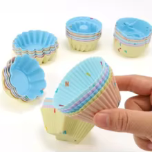 Kit 5 Moldes Silicone Cupcake Thumbnail 3