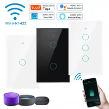 Interruptor Inteligente WiFi Tuya Alexa Thumbnail 1