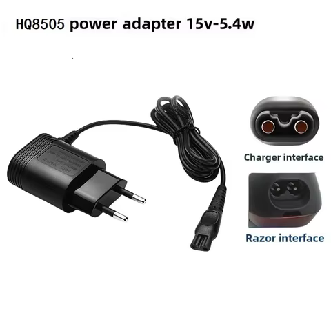 Cabo Carregador 15V Barbeador Philips HQ8505 Norelco