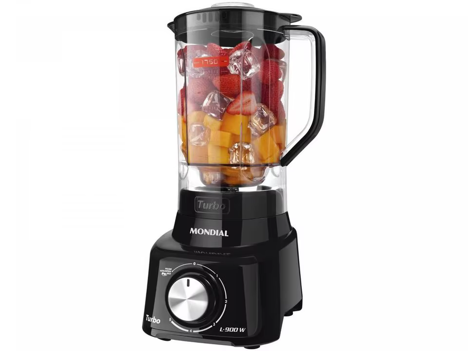 Liquidificador Mondial Turbo L-900 FB