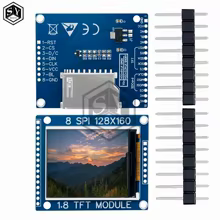 Módulo LCD TFT 1.8" SPI Thumbnail 5