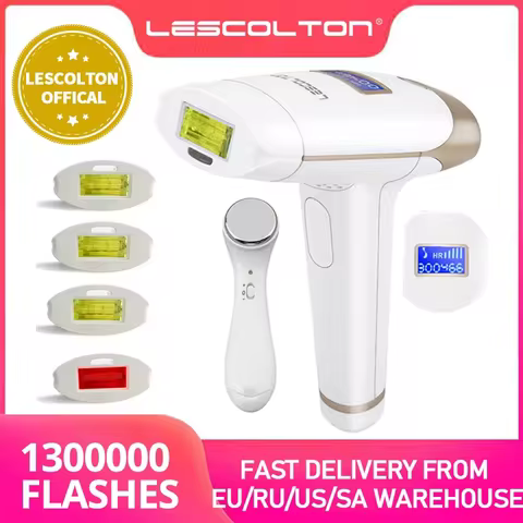 Depilador IPL Lescolton T009i 1 Milhão de Flashs