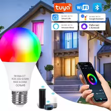 Lâmpada Inteligente WiFi RGB 9W Thumbnail 1