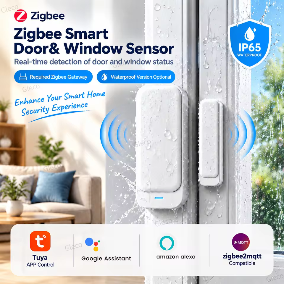 Sensor Zigbee IP65 para Porta e Janela