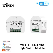 Interruptor Inteligente WiFi RF 433 Thumbnail 1