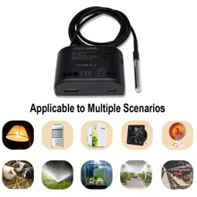 Interruptor Inteligente WiFi Sensor Temperatura Thumbnail 5
