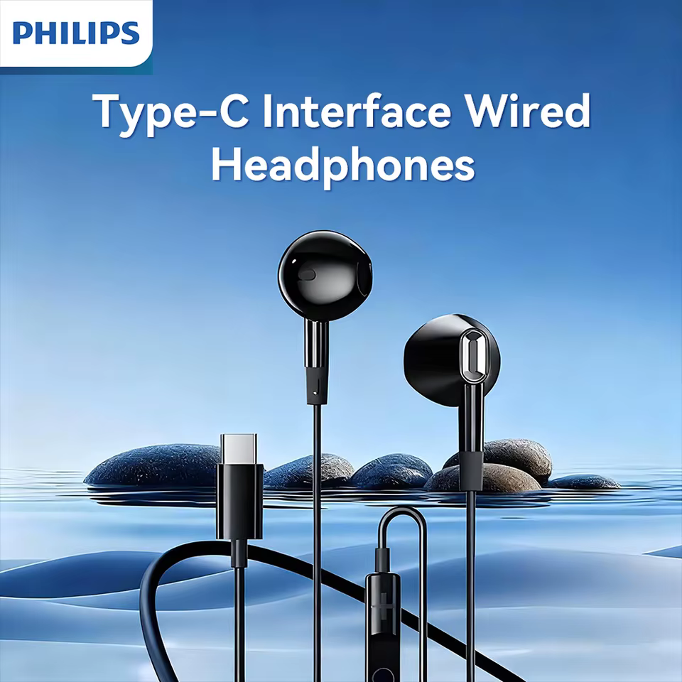 Fones de Ouvido Philips Tipo C HiFi