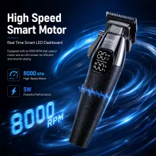 Máquina de Corte de Cabelo Profissional Kemei KM-1387 Thumbnail 4
