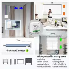 Interruptor Inteligente WiFi RF para Cortinas Thumbnail 2
