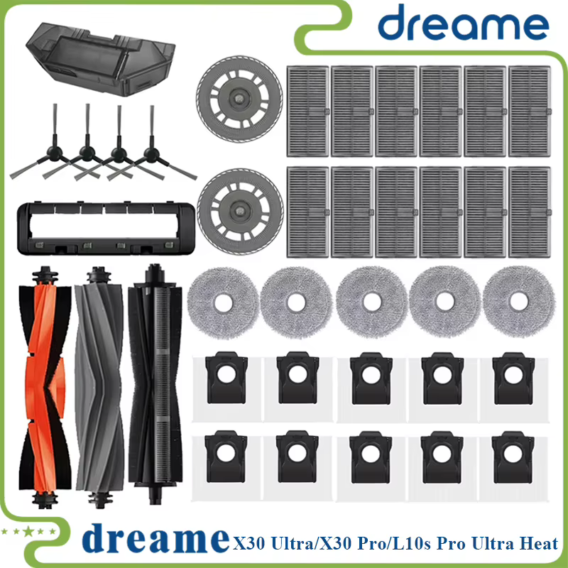 Kit Acessórios Dreame X30 Ultra Pro