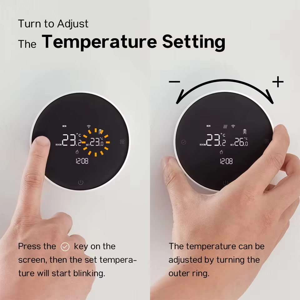 Termostato Inteligente YHYB WiFi