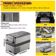 Refrigerador Portátil Carro Compressor Thumbnail 5