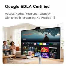 Smart TV Android 12 24" Full HD Portátil Thumbnail 5
