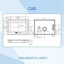 Tela LCD DWIN 7" Toque Sensível IPS Thumbnail 5