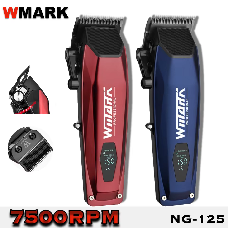 Máquina de Cortar Cabelo Wmark NG-125 Profissional