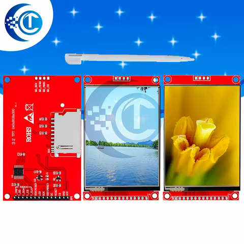 TFT LCD 3.2" com Touch para Arduino