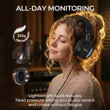 Fones NUBWO HD01 Studio Over-Ear Thumbnail 2