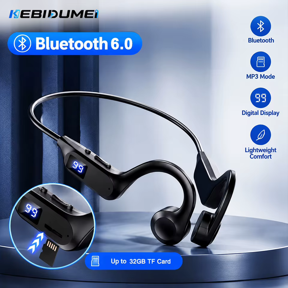 Fone Bluetooth 6.0 Esportivo KEBIDUMEI