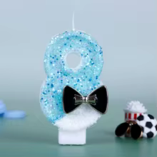 Velas Aniversário Glitter Tema Menino Thumbnail 5