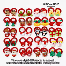 10 Elásticos de Cabelo Natalinos para Meninas Thumbnail 5