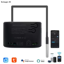 Interruptor Inteligente Wi-Fi com Sensor de Temperatura Thumbnail 1