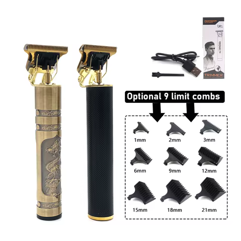 Aparador de Cabelo T9 Profissional