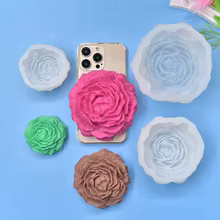 Molde de Silicone Peônia Thumbnail 5