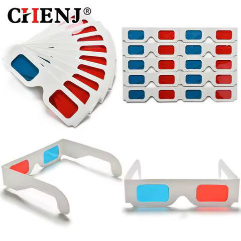 Óculos 3D Papelão 10 Un