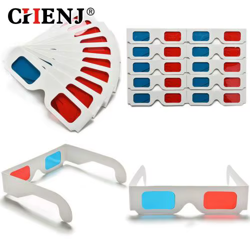 Óculos 3D Papelão 10 Un