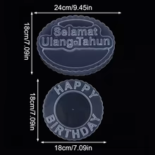 Molde de Silicone Redondo 18cm Thumbnail 6