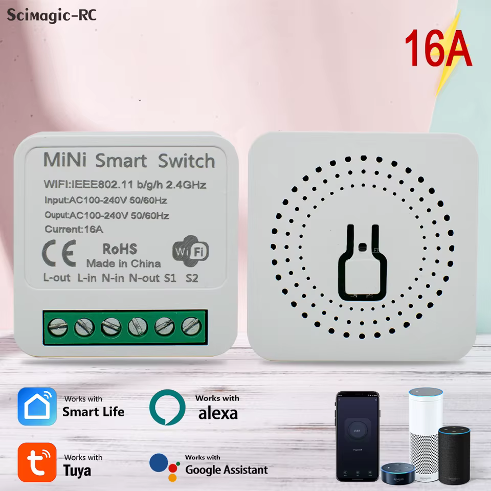 Interruptor WiFi Inteligente 16A