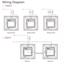 Interruptor Touch Wifi BSEED com Capacitor Thumbnail 6