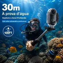 Mini Câmera Esportiva 4K WiFi Thumbnail 4