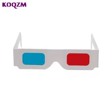 Óculos 3D Anaglyph Universal 100 Pares Thumbnail 3