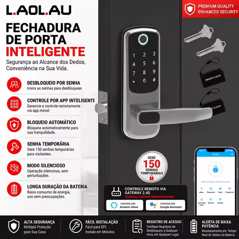 Fechadura Inteligente Digital B07
