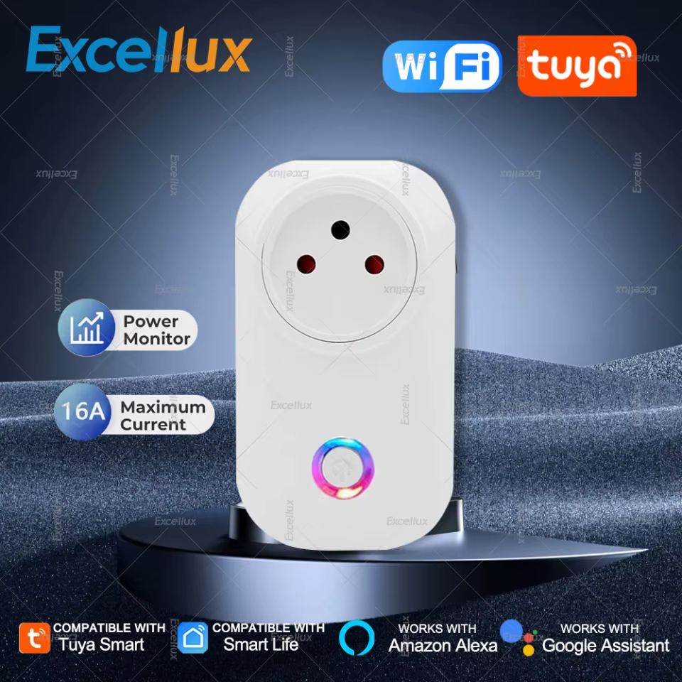 Tomada Inteligente WiFi Tuya 16A
