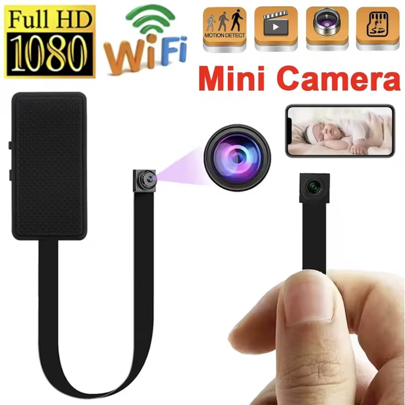 Mini Câmera WiFi 1080P DIY